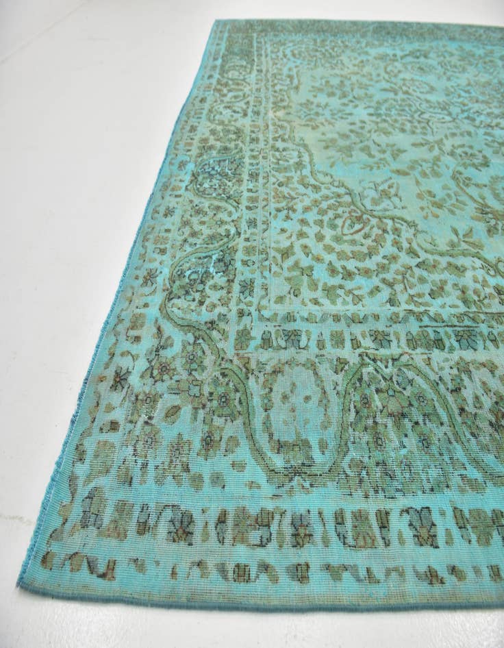 Detail image of 9' 5 x 12' 7 Hand Knotted Ultra Vintage Persian Wool Rug