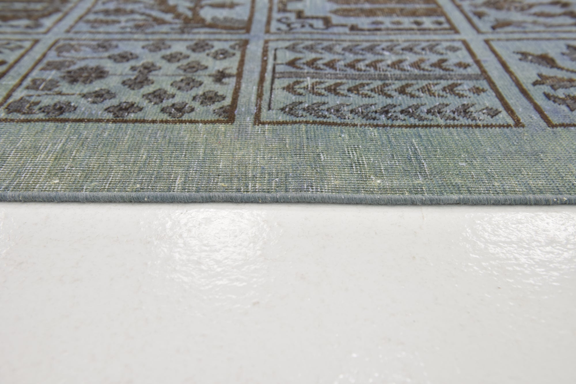 4' 6 x 5' 7 Hand Knotted Ultra Vintage Persian Wool Rug