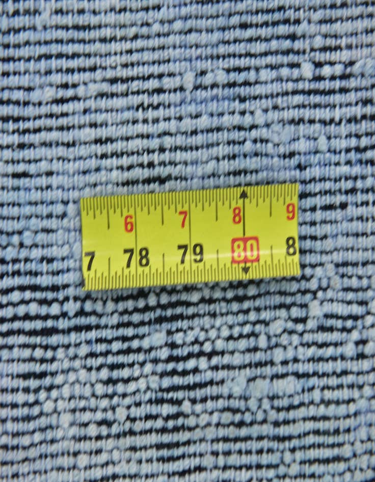 Detail image of 6' 6 x 9'  Hand Knotted Ultra Vintage Persian Wool Rug