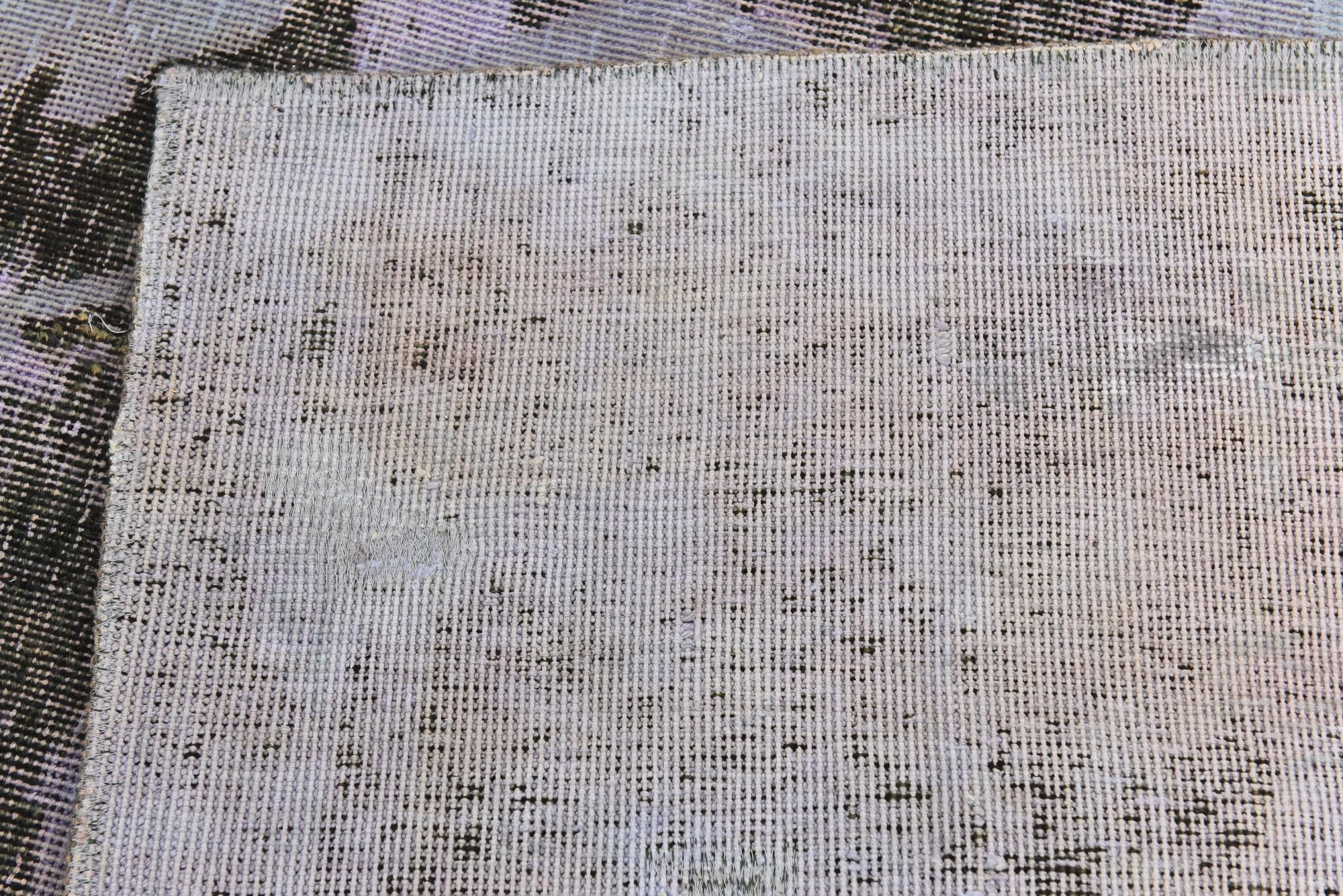 185cm x 270cm anudado a mano Ultra Vintage Alfombra Persa Lana