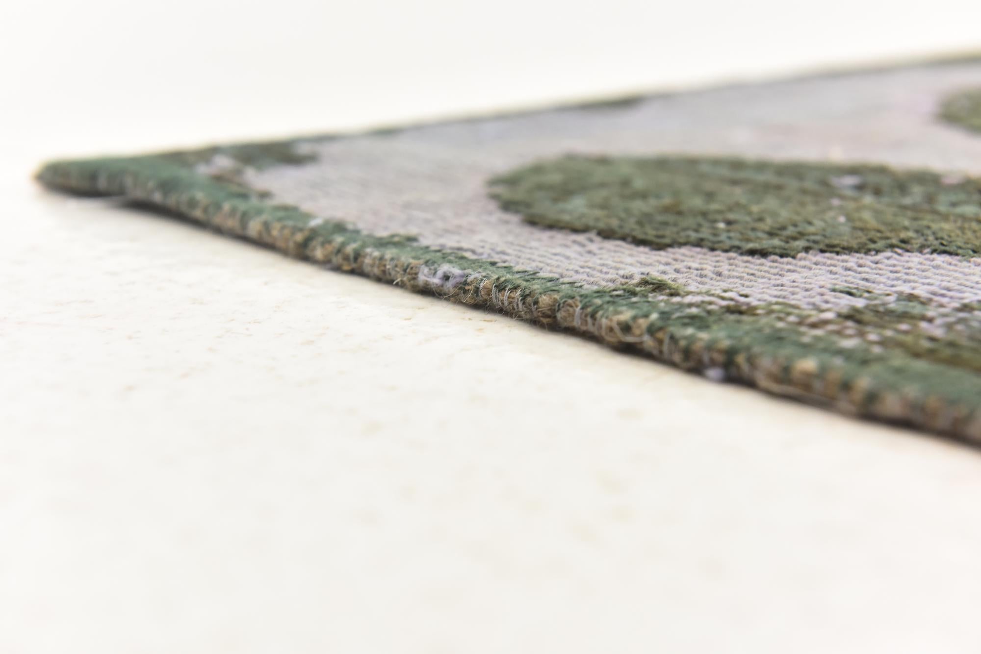 185cm x 270cm anudado a mano Ultra Vintage Alfombra Persa Lana