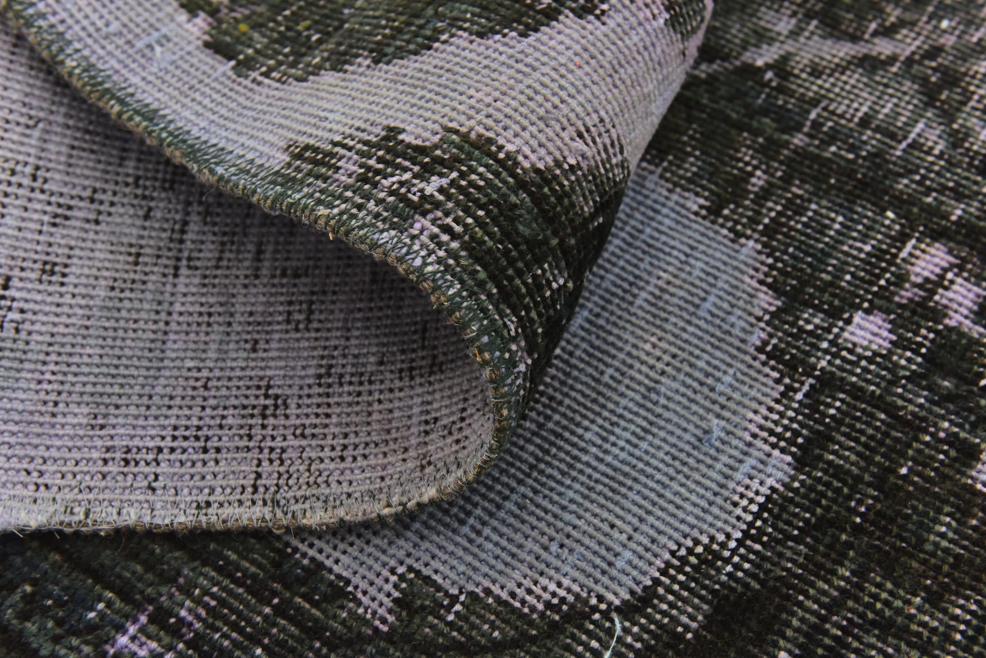 185cm x 270cm anudado a mano Ultra Vintage Alfombra Persa Lana