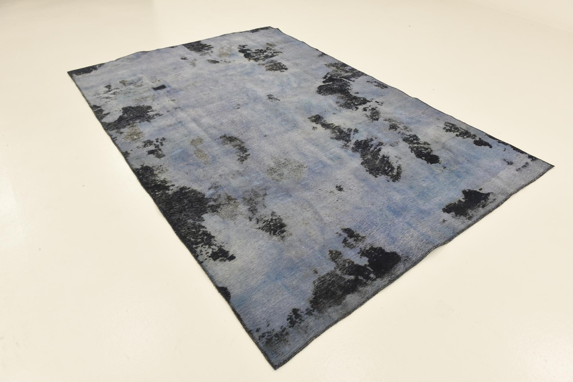 5' 10 x 8' 9 Hand Knotted Ultra Vintage Persian Wool Rug