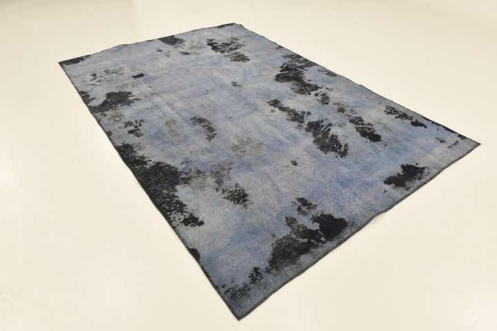 5' 10 x 8' 9 Hand Knotted Ultra Vintage Persian Wool Rug