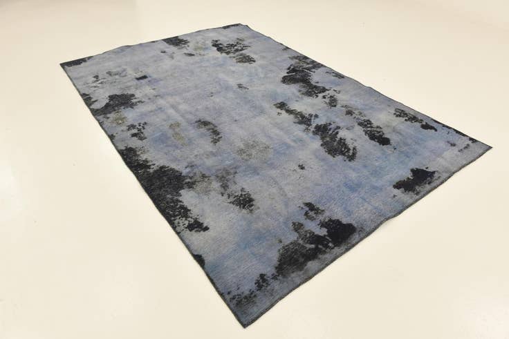 Detail image of 5' 10 x 8' 9 Hand Knotted Ultra Vintage Persian Wool Rug