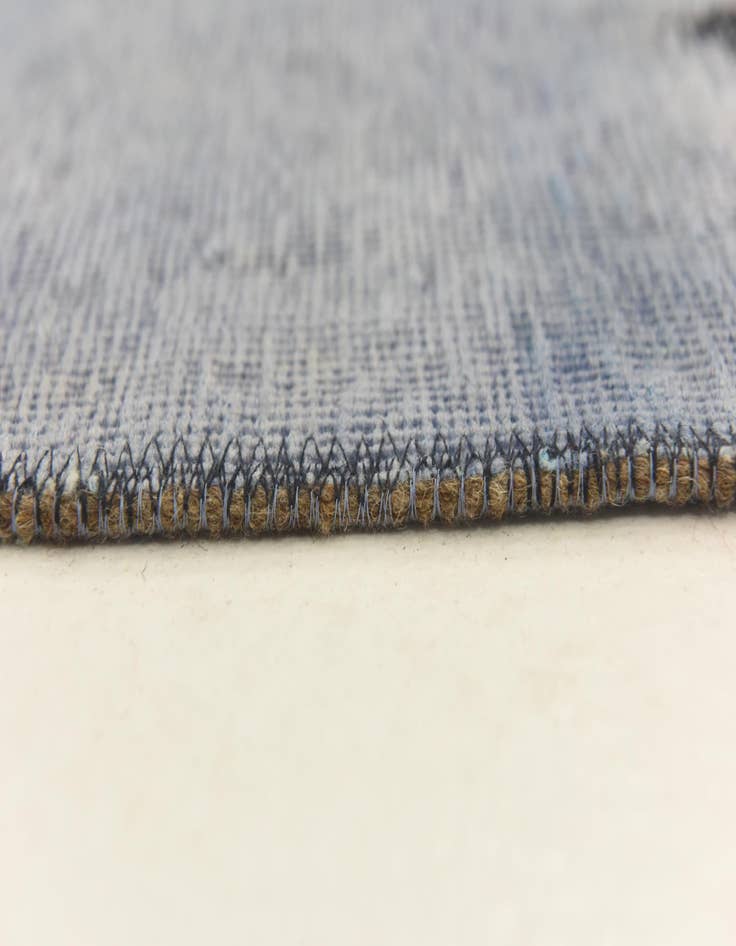 Detail image of 5' 10 x 8' 9  Hand Knotted Ultra Vintage Persian Wool Rug