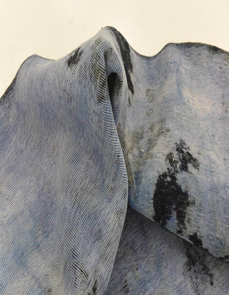 Detail image of 5' 10 x 8' 9  Hand Knotted Ultra Vintage Persian Wool Rug