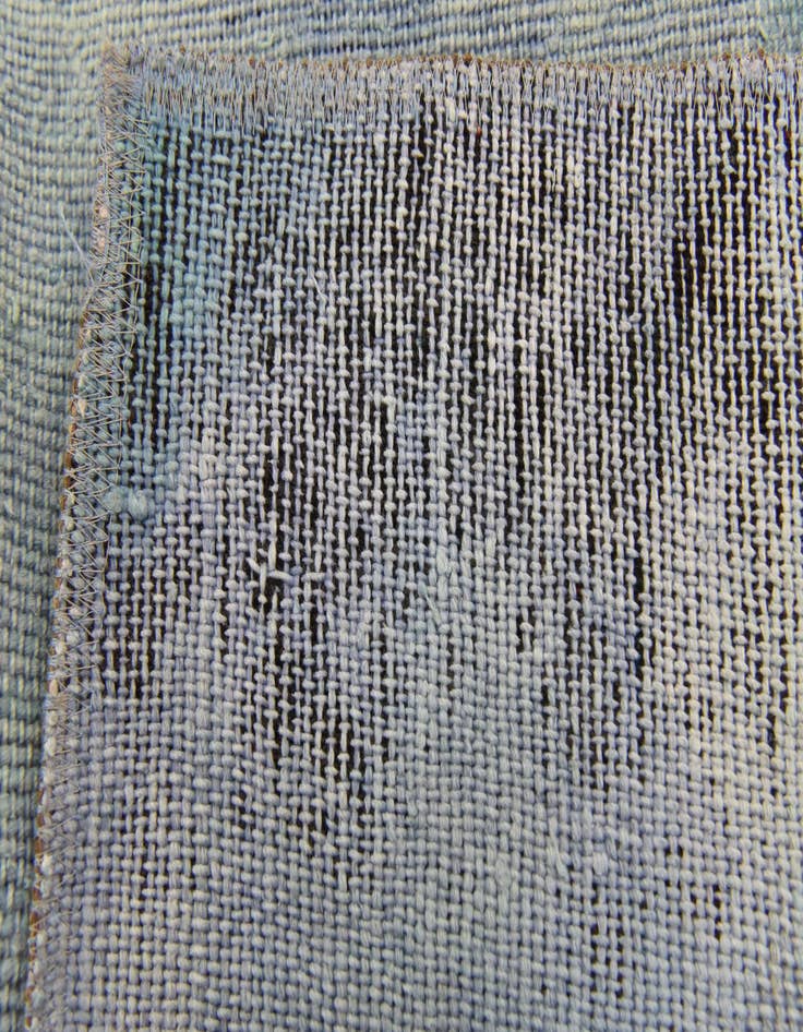 Detail image of 3' 5 x 4' 9  Hand Knotted Ultra Vintage Persian Wool Rug