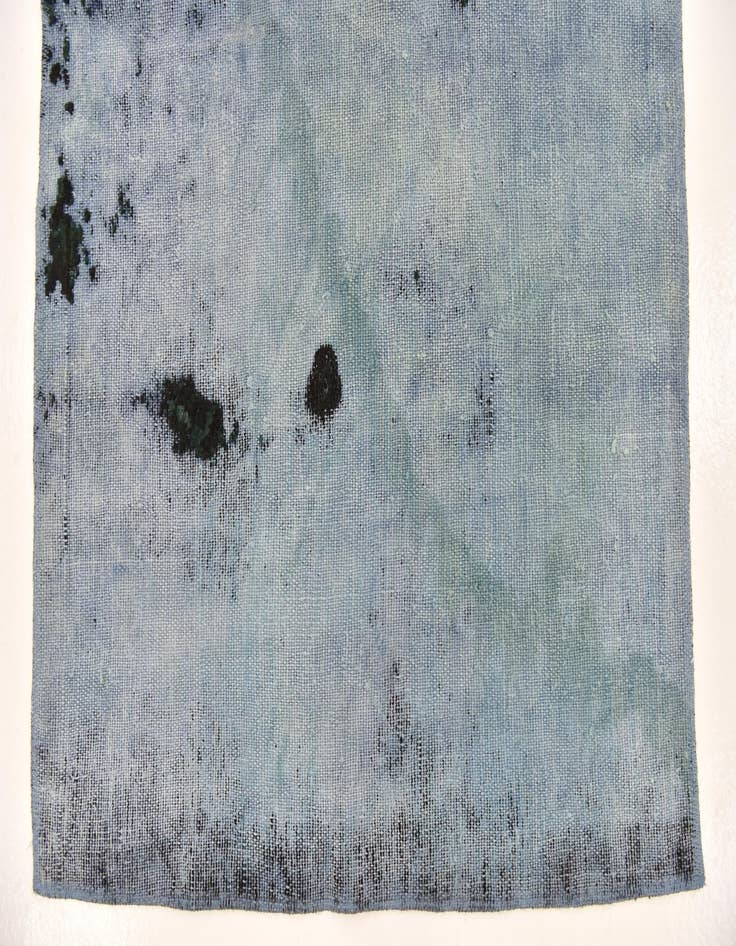 Detail image of 3' 5 x 4' 9  Hand Knotted Ultra Vintage Persian Wool Rug