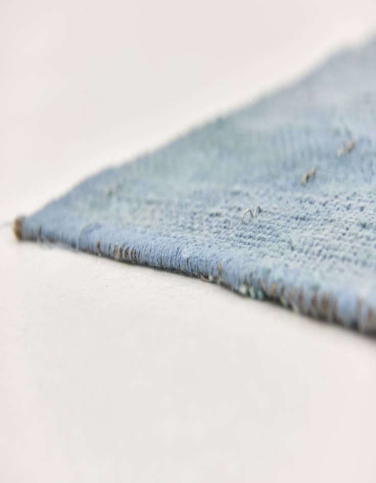 Detail image of 3' 5 x 4' 9  Hand Knotted Ultra Vintage Persian Wool Rug