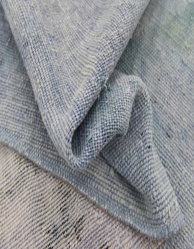 Detail image of 3' 5 x 4' 9  Hand Knotted Ultra Vintage Persian Wool Rug