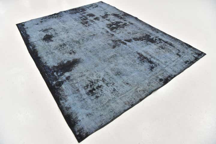 7' x 9' 2 Hand Knotted Ultra Vintage Persian Wool Rug