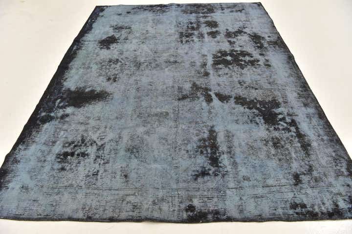 7' x 9' 2 Hand Knotted Ultra Vintage Persian Wool Rug
