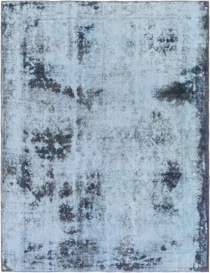 7' x 9' 2 Hand Knotted Ultra Vintage Persian Wool Rug