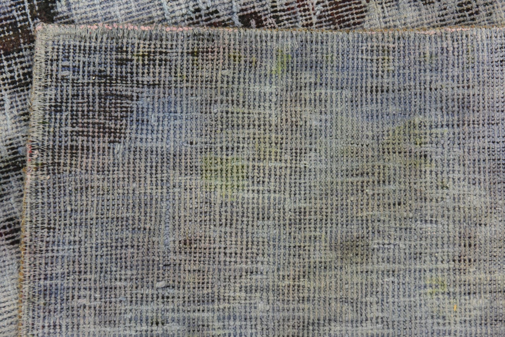 6' 4 x 9' 8 Hand Knotted Ultra Vintage Persian Wool Rug
