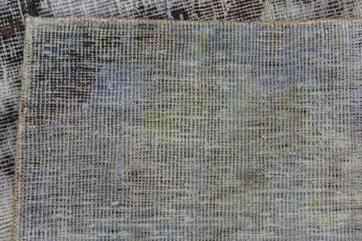 6' 4 x 9' 8 Hand Knotted Ultra Vintage Persian Wool Rug