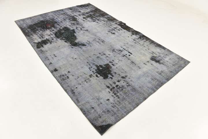 6' 4 x 9' 8 Hand Knotted Ultra Vintage Persian Wool Rug