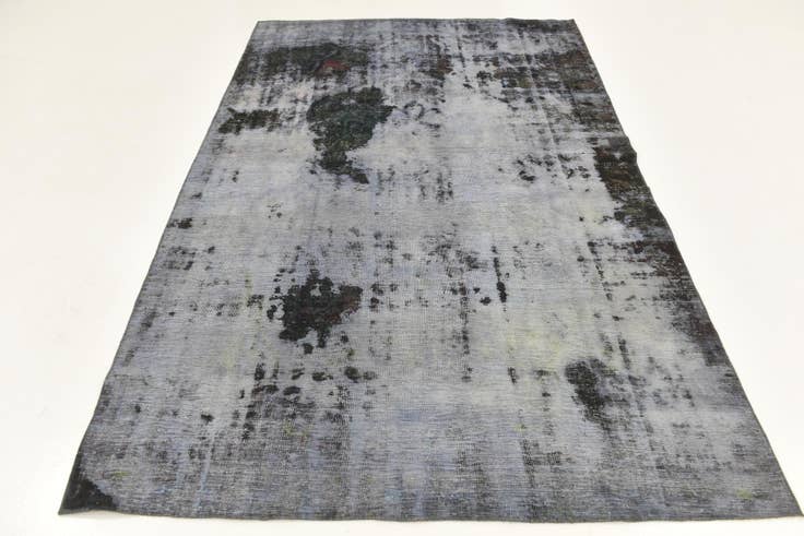Detail image of 6' 4 x 9' 8 Hand Knotted Ultra Vintage Persian Wool Rug