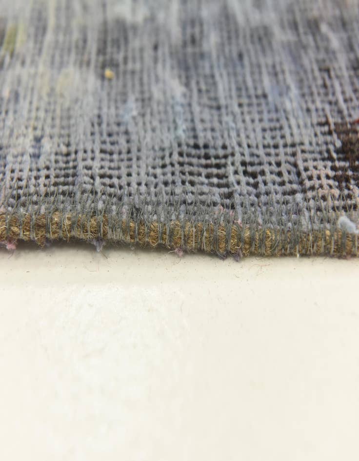 Detail image of 6' 4 x 9' 8  Hand Knotted Ultra Vintage Persian Wool Rug