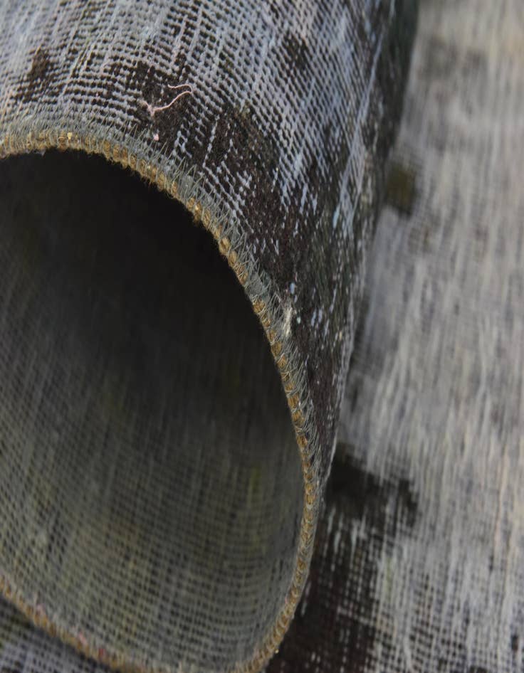 Detail image of 6' 4 x 9' 8  Hand Knotted Ultra Vintage Persian Wool Rug