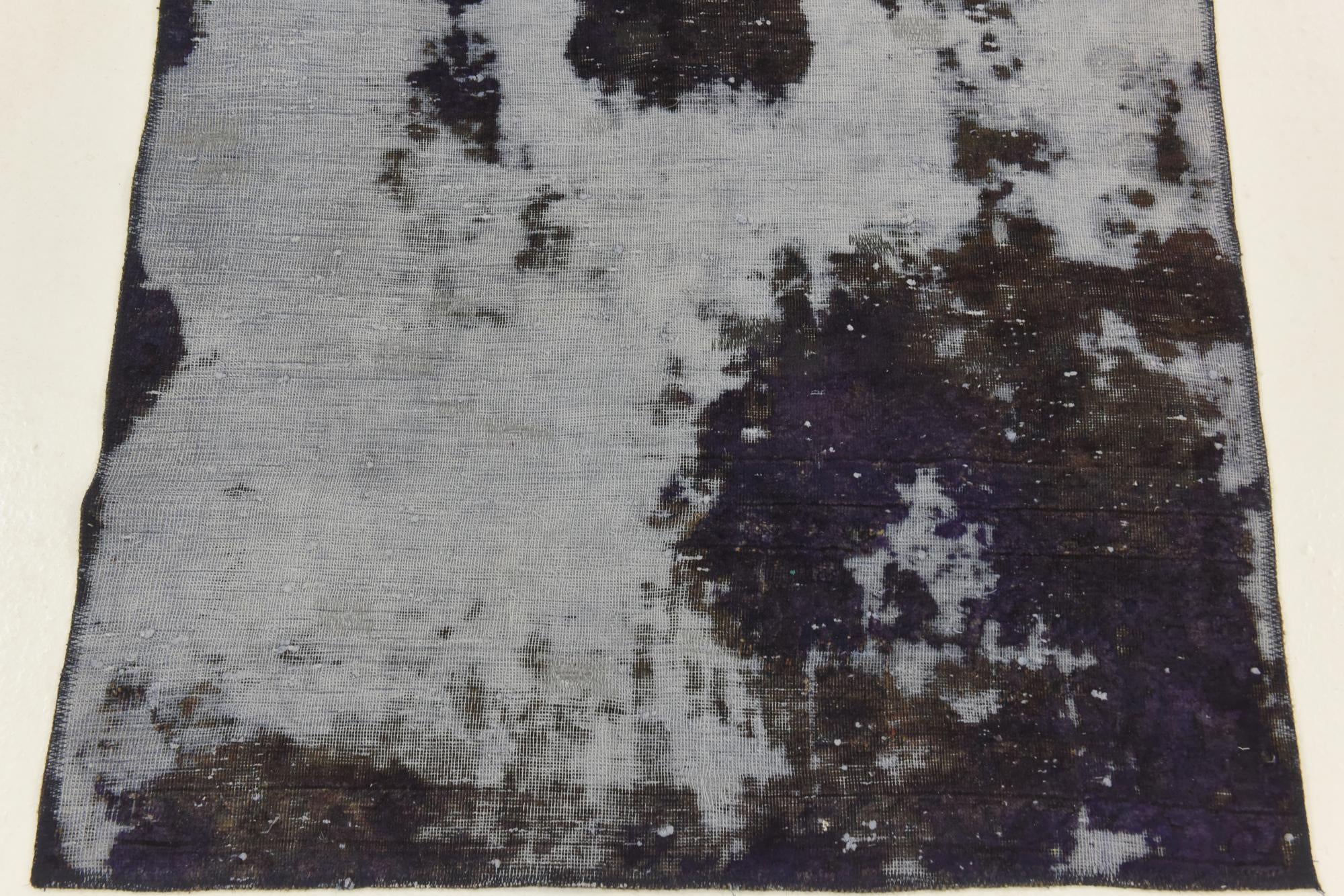 3' 7 x 5' Hand Knotted Ultra Vintage Persian Wool Rug