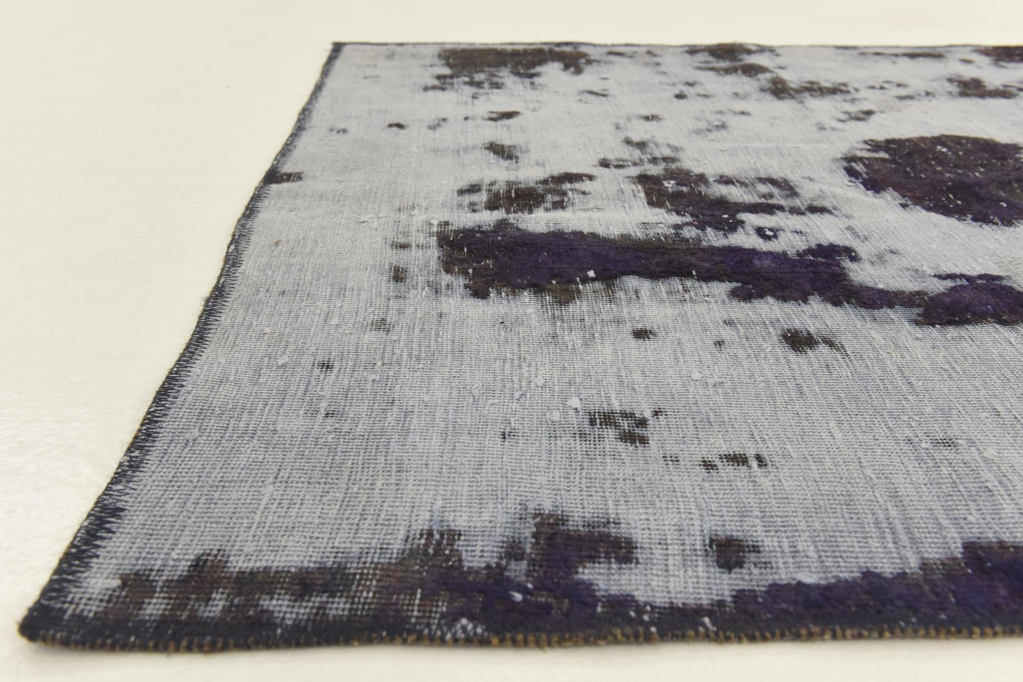 3' 7 x 5' Hand Knotted Ultra Vintage Persian Wool Rug