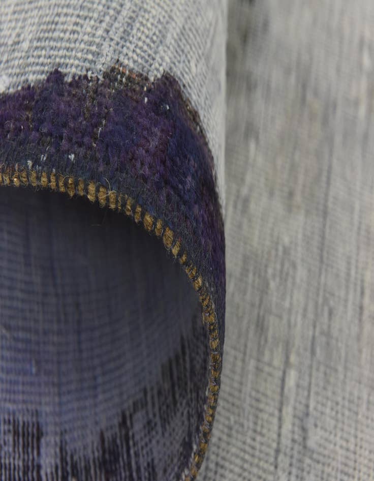 Detail image of 3' 7 x 5'  Hand Knotted Ultra Vintage Persian Wool Rug