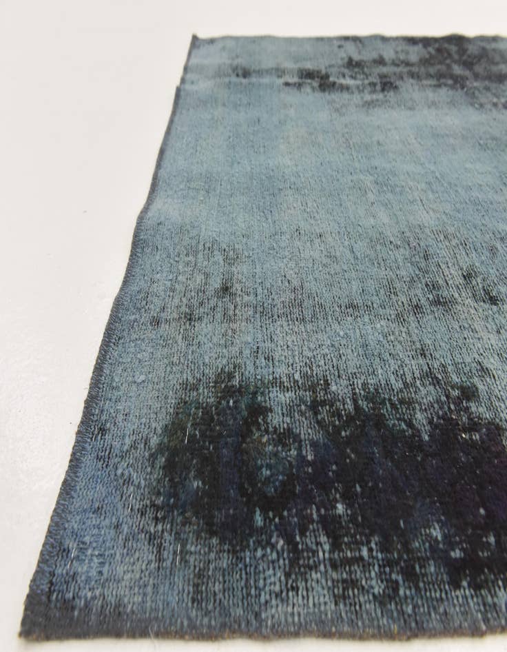 Detail image of 3' 7 x 6' 9  Hand Knotted Ultra Vintage Persian Wool Rug