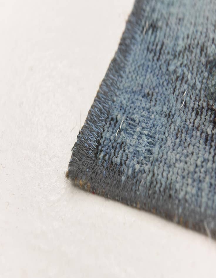 Detail image of 3' 7 x 6' 9  Hand Knotted Ultra Vintage Persian Wool Rug