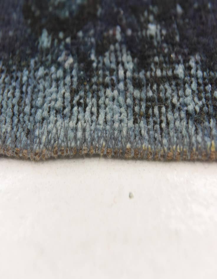 Detail image of 3' 7 x 6' 9  Hand Knotted Ultra Vintage Persian Wool Rug