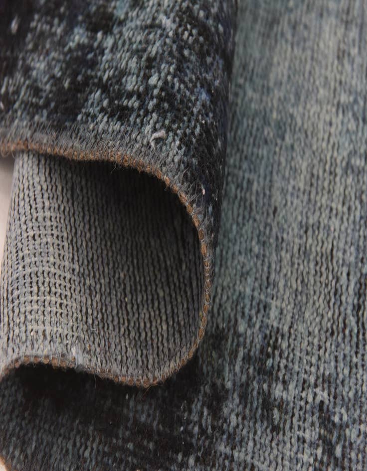 Detail image of 3' 7 x 6' 9  Hand Knotted Ultra Vintage Persian Wool Rug