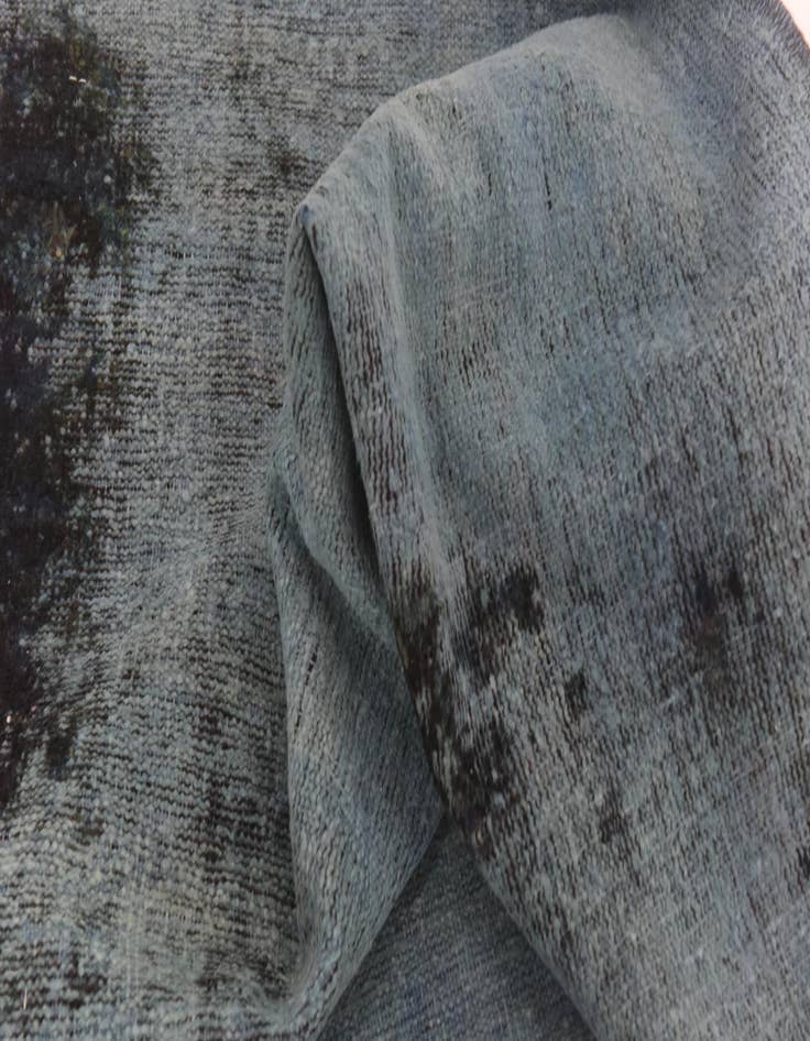 Detail image of 3' 7 x 6' 9  Hand Knotted Ultra Vintage Persian Wool Rug