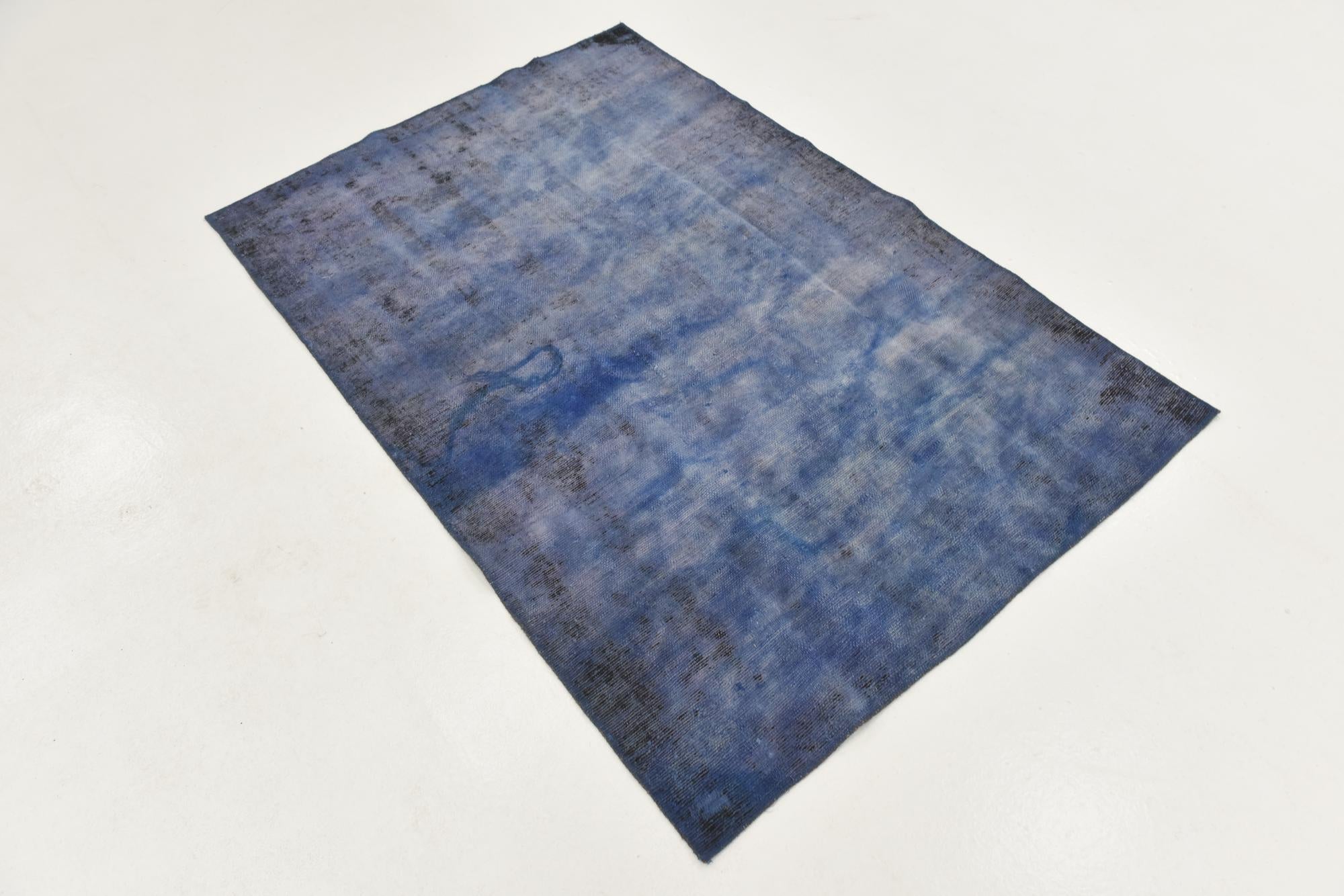 3' 10 x 5' 8 Hand Knotted Ultra Vintage Persian Wool Rug