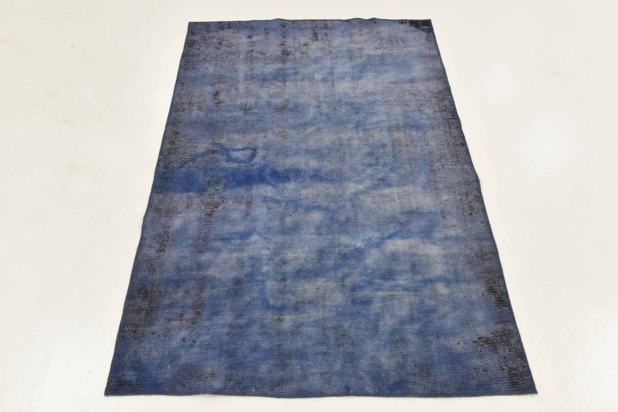 3' 10 x 5' 8 Hand Knotted Ultra Vintage Persian Wool Rug