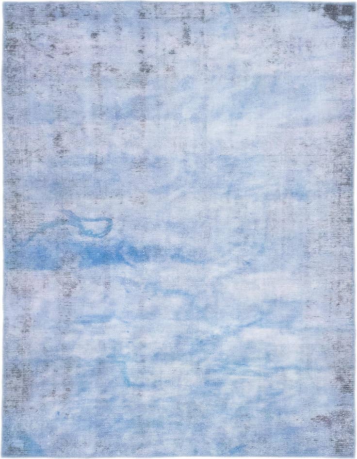 Detail image of 3' 10 x 5' 8 Hand Knotted Ultra Vintage Persian Wool Rug