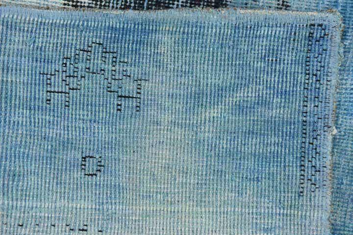 7' 2 x 10' 7 Hand Knotted Ultra Vintage Persian Wool Rug