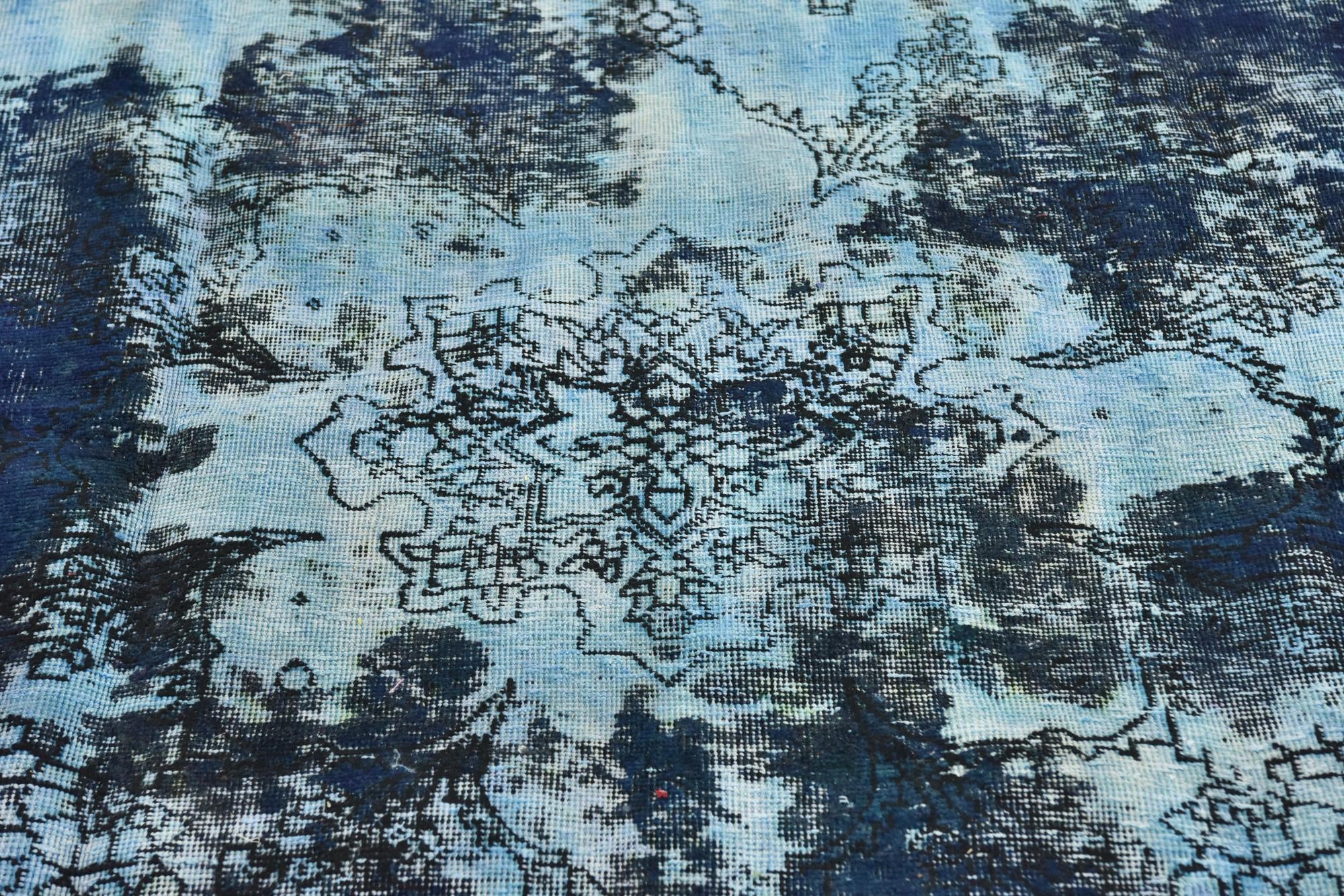 7' 2 x 10' 7 Hand Knotted Ultra Vintage Persian Wool Rug