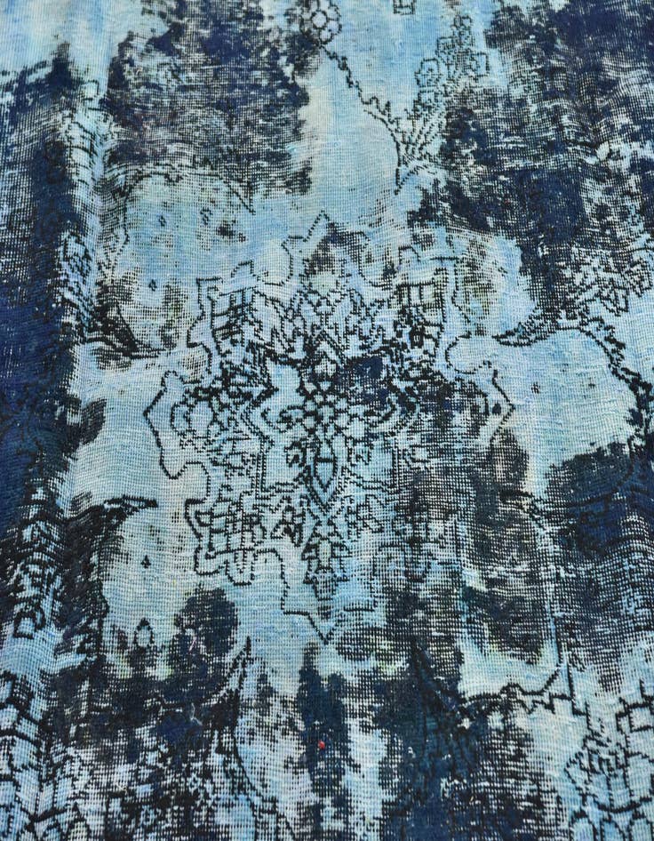 Detail image of 7' 2 x 10' 7  Hand Knotted Ultra Vintage Persian Wool Rug