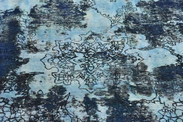 7' 2 x 10' 7 Hand Knotted Ultra Vintage Persian Wool Rug