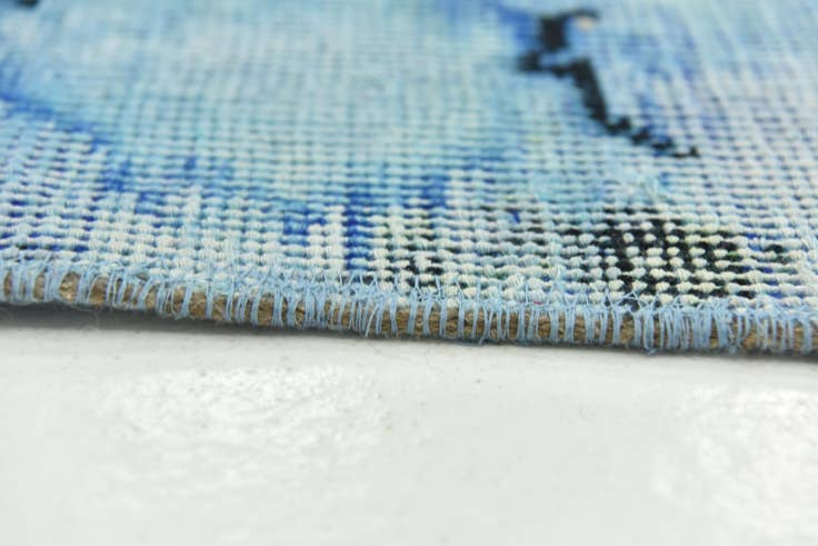 Detail image of 7' 2 x 10' 7 Hand Knotted Ultra Vintage Persian Wool Rug