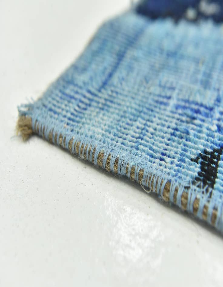 Detail image of 7' 2 x 10' 7  Hand Knotted Ultra Vintage Persian Wool Rug