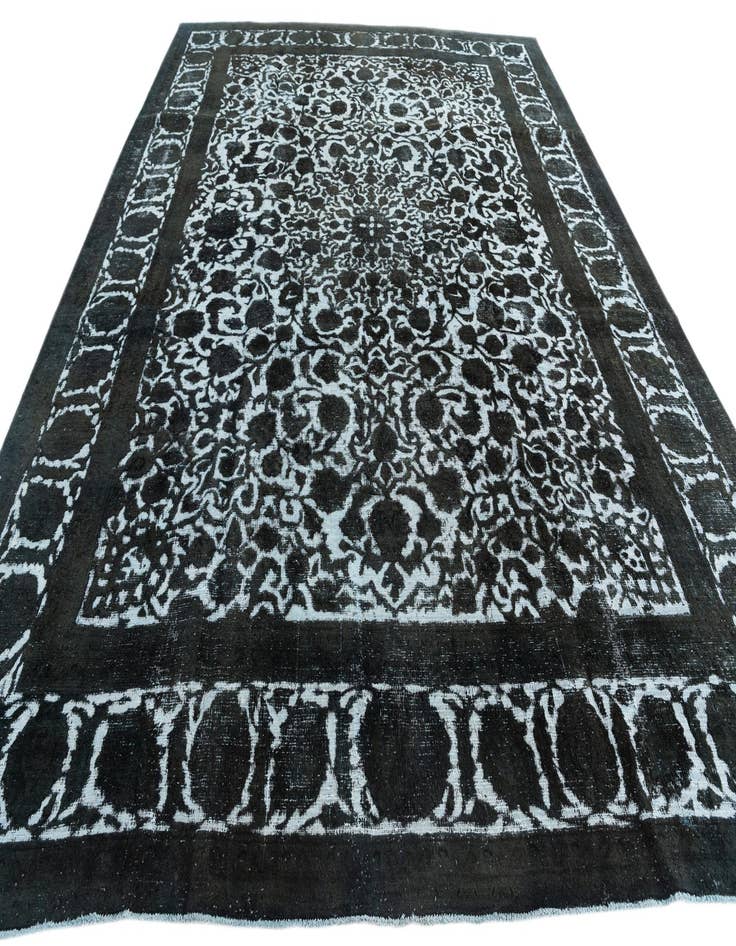 Detail image of 9' 5 x 12' 2  Hand Knotted Ultra Vintage Persian Wool Rug