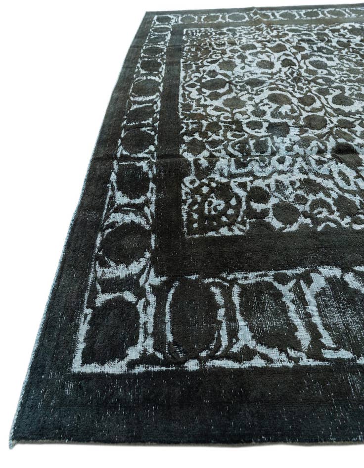 Detail image of 9' 5 x 12' 2  Hand Knotted Ultra Vintage Persian Wool Rug