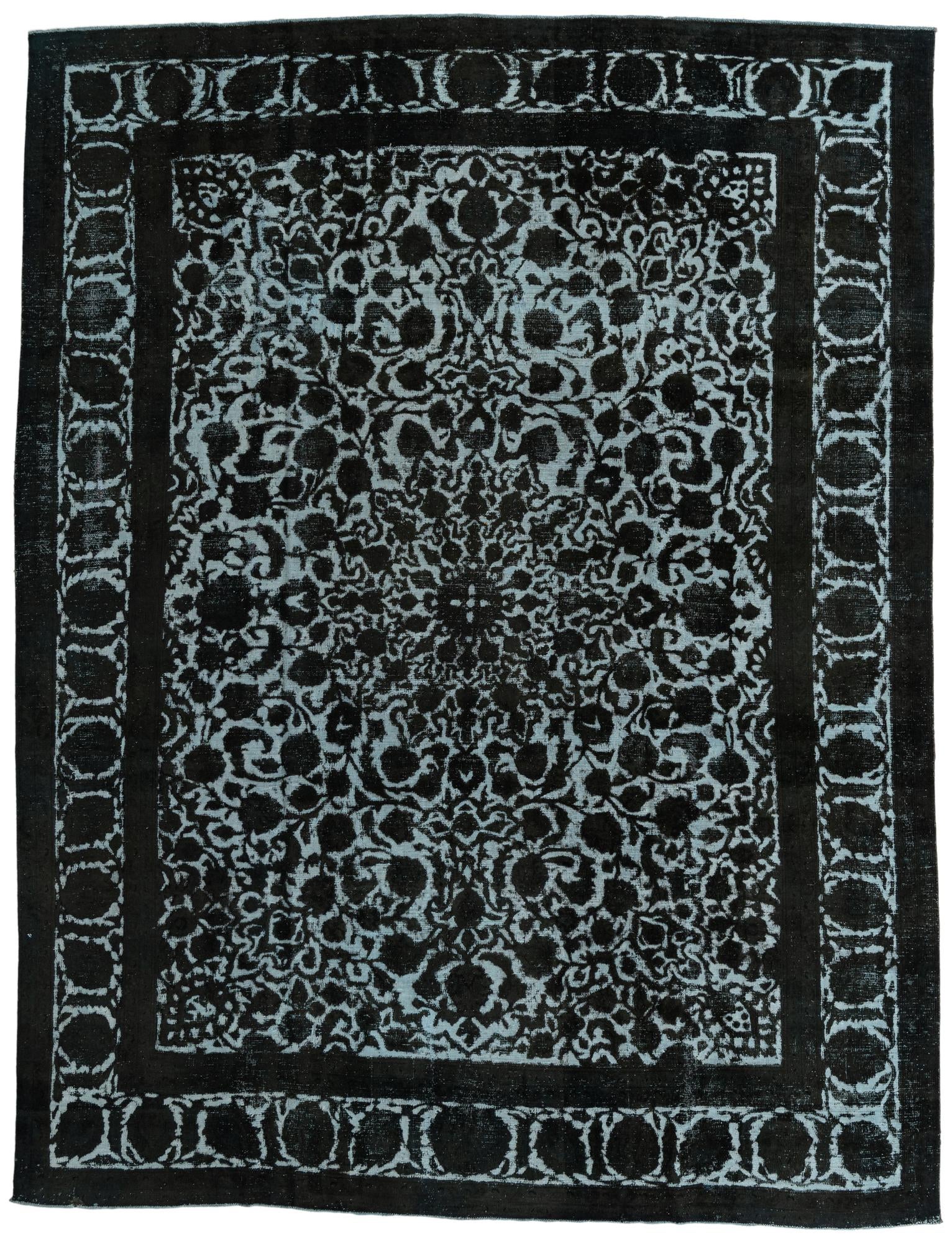 9' 5 x 12' 2 Hand Knotted Ultra Vintage Persian Wool Rug