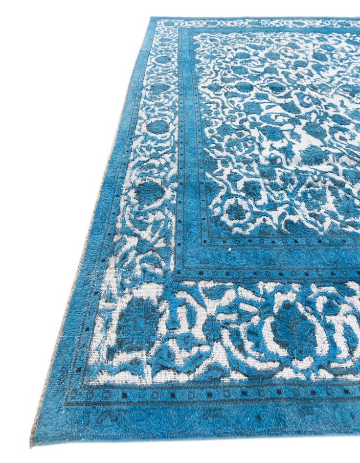 Detail image of 9' 2 x 12' Hand Knotted Ultra Vintage Persian Wool Rug