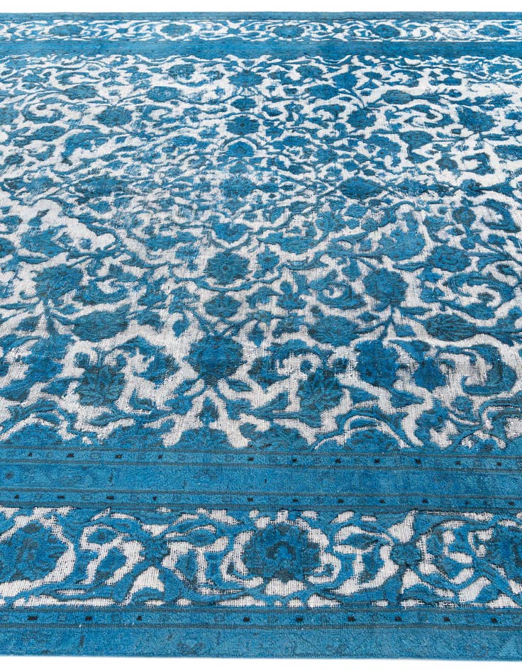 Detail image of 9' 2 x 12' Hand Knotted Ultra Vintage Persian Wool Rug