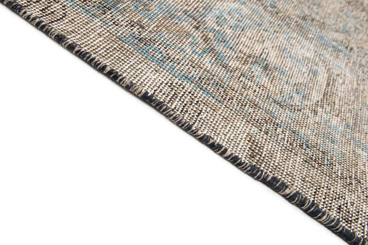 Detail image of 9' 3 x 12' Hand Knotted Ultra Vintage Persian Wool Rug