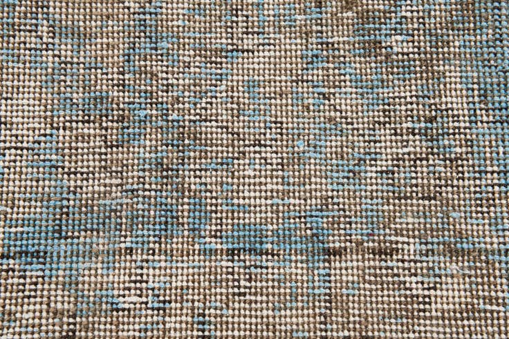 Detail image of 9' 3 x 12' Hand Knotted Ultra Vintage Persian Wool Rug