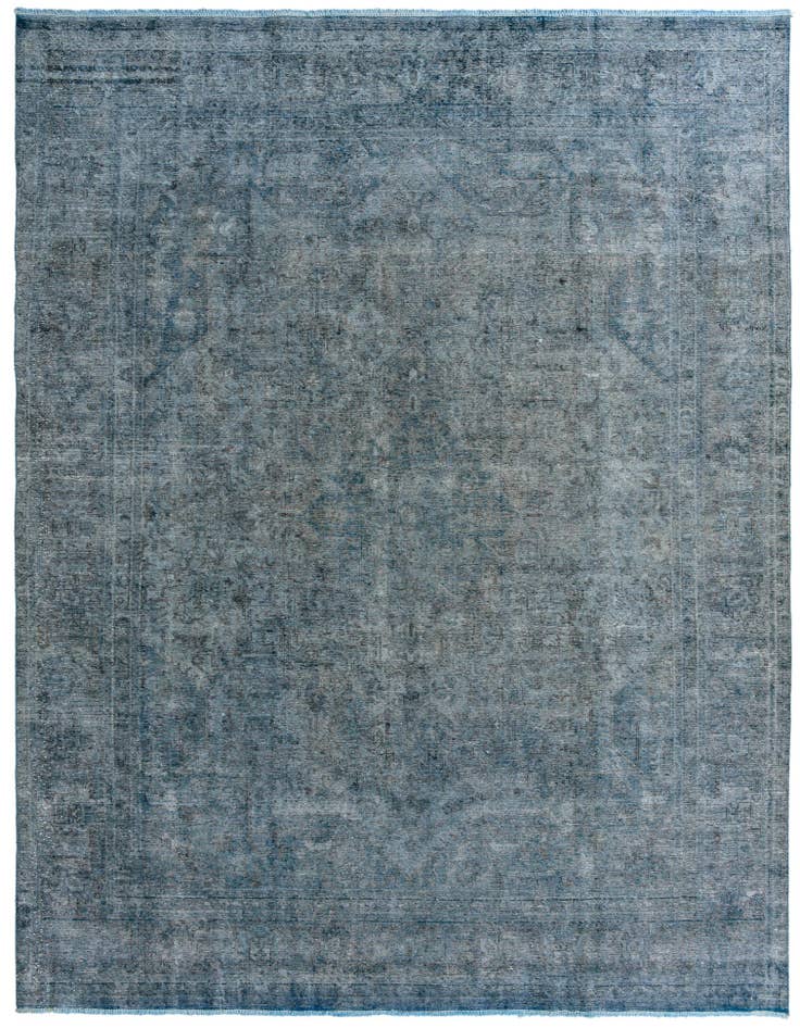 Detail image of 9' 7 x 12' 8 Hand Knotted Ultra Vintage Persian Wool Rug