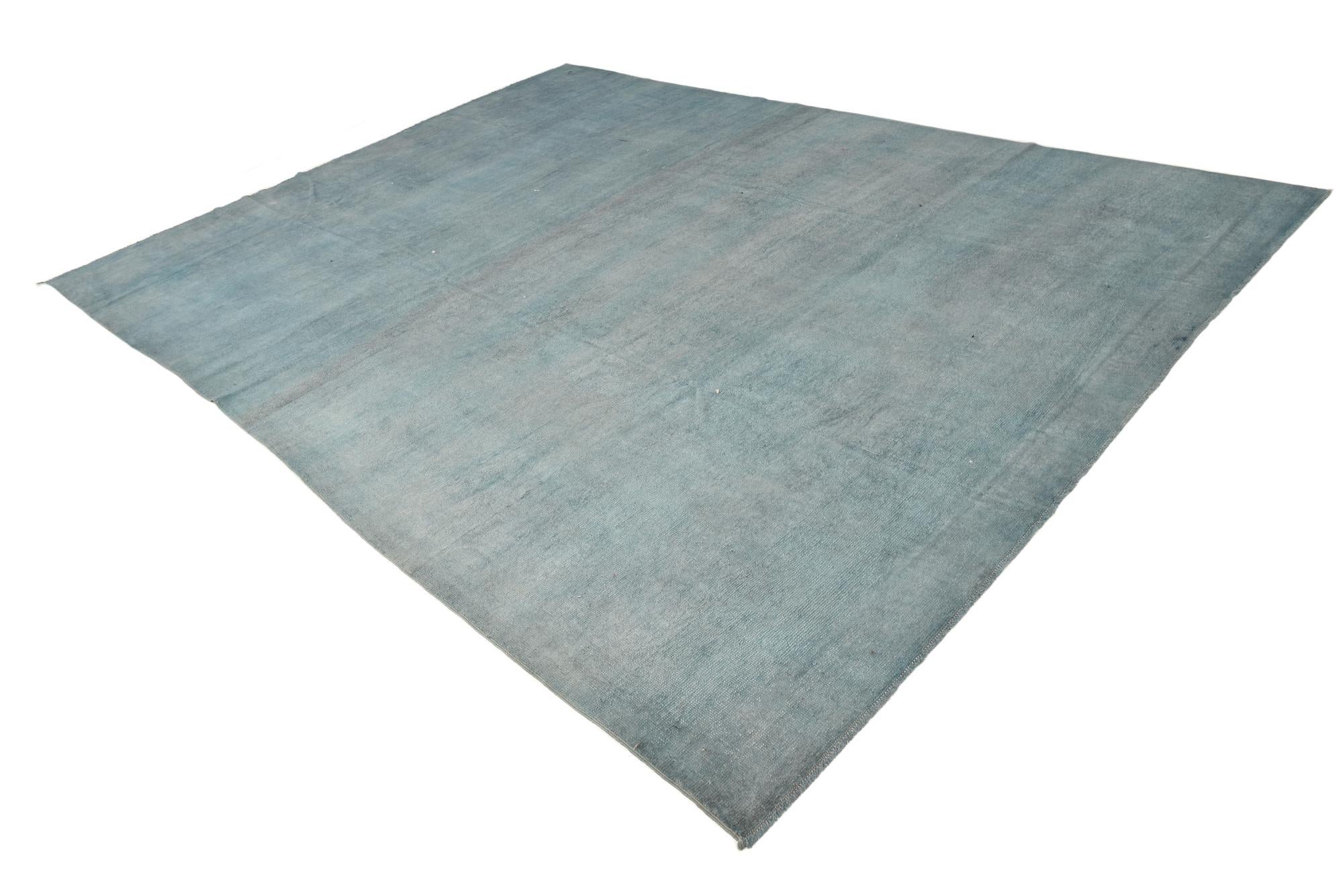 9' 9 x 13' 4 Hand Knotted Ultra Vintage Persian Wool Rug